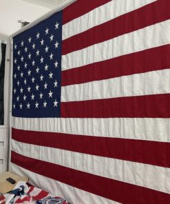 Annin Flagmakers American Flag Tough-Tex Polyester Flag, 6 x 10 Feet (Model 2740) 6x10 ft. 31 A1GBPxzieQL