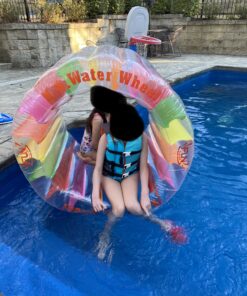 Jilong Water Wheel - Giant Inflatable Swimming Pool Water Wheel Toy (49.2" X 33") 25 A1GJV0RUJGL