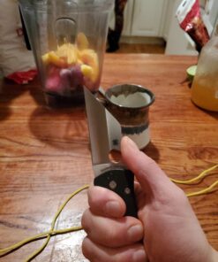 Spyderco Yojimbo 2 Specialty Tactical Knife with 3.2" CPM S30V Steel Black Wharncliffe Blade and Durable Black G-10 Handle - PlainEdge - C85GP2 Steel Blade 50 A1GgedNACL