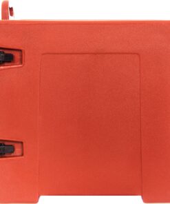 Carlisle FoodService Products Cateraide Insulated Front Loading Food Pan Carrier with Handles for Catering, Events, And Restaurants, Plastic, 5 Full Pans, Brick 12 A1HDwQCqQiS