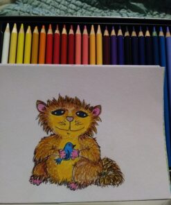 Amazon Basics Premium Colored Pencils, Soft Core, 48 Count Set 48 Count (Pack of 1) 38 A1HEdV4msL