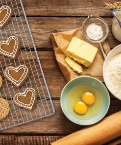 Mrs. Anderson’s Baking Half Sheet Baking and Cooling Rack, 16.5 x 11.75-Inches 11.75 x 16.5-Inch 13 A1HPJYq3b3L