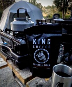 Odoland 22pcs Camping Cookware Mess Kit, Large Size Hanging Pot Pan Kettle with Base Cook Set for 4, Cups Dishes Forks Spoons Kit for Outdoor Camping Hiking Picnic 42 A1HbMFpTA2L