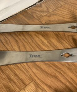 Titan 17005 2-Piece Stainless Steel Pry Bar Scraper Set, 7-1/4 x 9/16" and 9-1/4 x 9/16" 2 Piece Set 14 A1HzoEZMEqL