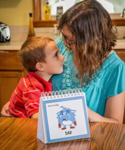 The Original Mood Flipbook for Kids; 20 Different Moods/Emotions; Autism; ADHD; Help Kids Identify Feelings and Make Positive Choices; Laminated Pages (Monster Flipbook) MONSTER (Large - 6.75 x 6.75") 20 A1I5at6FlZL