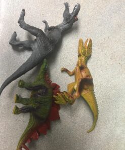 TEMI Dinosaur Toys for Kids 3-5, Realistic Jurassic Dinosaurs Figures with Play Mat & Trees to Create a Dino World Includes T-rex, Triceratops, Velociraptor, Gift for Toddler Boys & Girls 2 3 4 5 6 7 dinosaurs&mat 55 A1I88XDtSCL