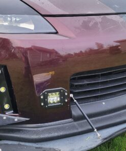 DWVO Flush Mount LED Pods 4.8Inch 2PC, 42W Triple Row Driving Lights 6300LM Work Light Flush LED Light Bar Fog Lights Off Road Lights for Truck UTV ATV SUV Boat Driving Lights Side Shooter Led Light 33 A1IDp rJg8L