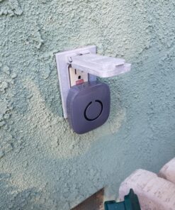 SadoTech Wireless Doorbells for Home, Apartments, Businesses, Classrooms, etc. - 1 Door Bell Ringer & 1 Plug-In Chime Receiver, Battery Operated, Easy-to-Use, Wireless Doorbell w/LED Flash, Gray 30 A1IsUJx74kL