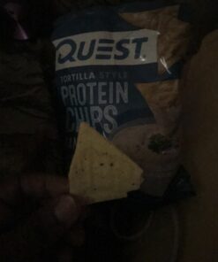 Quest Nutrition Tortilla Style Protein Chips, Ranch, Baked, 19g Protein, Low Carb, Gluten Free, 1.1 Ounce (Pack of 12) 32 A1J6w4E1m4L