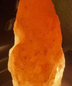 Himalayan Glow 1004 Crystal Himalayan Salt Lamp, Night Light Hand Crafted for Home Decor, 7-9 Inch, Orange/Amber Natural Salt Lamp (Pack of 1) 35 A1J7WViU2oL