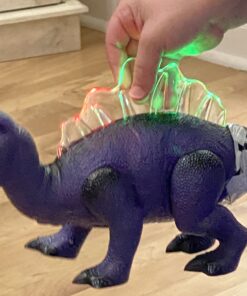 Windy City Novelties Light-up Walking Dinosaur Toy with Sound - Perfect for Boys & Girls Ages 2-8 29 A1JkX2r4q8L 2