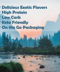 Buffalo Bob's Wild Game Jerky Sampler - 10 Flavor Variety Pack - Exotic and Delicious Meat Snacks - Elk, Venison, Wild Boar, Alligator, Ostrich, Buffalo, and More, High-Protein Snacks for Adventure Enthusiasts, Stocking Stuffer, Gift for Men, Unique Gift 15 A1JqB5EzgxL