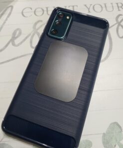 WixGear Mount Metal Plate with Adhesive for Magnetic Cradle-Less Mount - X4 Pack 2 Rectangle and 2 Round (Compatible with Magnetic mounts) (Black) Black 45 A1Js5jX sHL