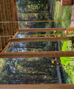 Jungle Gym Kingdom Swing Set Hangers - 2 Heavy Duty Brackets with Locking Snap Hooks for Porch, Patio, Playground - Indoor/Outdoor Hardware & Accessories 2 pack hangers 48 A1K1EsjiIEL 1