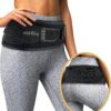Vriksasana Sacroiliac Hip Belt for Women and Men That Alleviates Sciatic, Pelvic, Lower Back, Leg and Sacral Nerve Pain Caused by Si Joint Dysfunction| Trochanter Brace (Regular, Black) Regular (Hip Size 32"- 45")