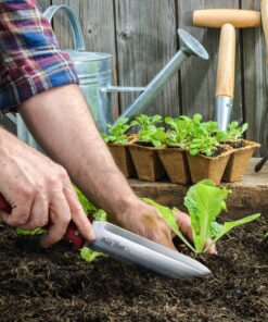 Alternative view of Kiwi Trading - Hori Hori Garden Knife - with Sheath. This Japanese Hori Hori Knife Tool Makes a Great Gardening Gift - Use as a Soil Knife for Sod or as an Ultimate Gardening Knife for Weeding