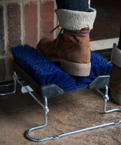 SPARTA 4042414 Spectrum Plastic Shoe Brush, Boot Brush, Shoe Polish Brush With Non-Absorbent For Cleaning, 16.5 X 14.75 X 7 Inches, Blue Complete Unit 1 Pack 17 A1KRLV5Sw6S