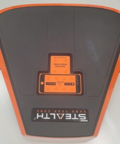 Stealth Core Deluxe Trainer - Turn Fitness Into a Fun Game - Get Strong Sexy Abs and Lean Core Playing Games On Your Phone; Free iOS/Android App; 4 Free Mobile Games Included; Dynamic Abs & Core Training; Only 3 Minutes a Day Orange 25 A1KVESblnkL