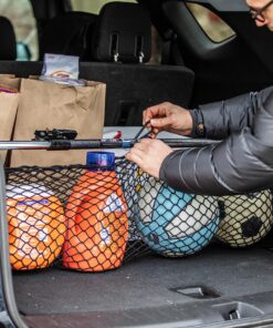 Alternative view of Keeper - Ratcheting Cargo Bar - Black/Silver, Adjustable From 40"-70" Cargo Bar (1 Pack)