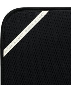 Alternative view of Envision Home Dish Drying Mat for Kitchen, Absorbent, Reversible Microfiber Dish Mat, 18 Inch x 24 Inch, Black 432801 X-Large