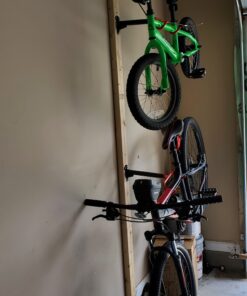 PHUNAYA Bike Hanger Wall Mount Bike Hook Horizontal Foldable Bicycle Holder Garage Bike Storage Bicycle Hoist Heavy Duty Screws (2 pack) Classic 2pack 28 A1KwlrjxgL