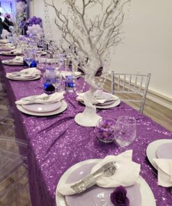 KUPOO Magnificent 16 Feet Crystal Acrylic Gems Bead Strands, Manzanita Crystals, Tree Garlands, Christmas Decoration 30 A1L1ZLF heL