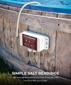 ControlOMatic ChlorMaker Saltwater Chlorine Generation System for Spas and Hot Tubs Up to 2000 Gallons Spas up to 2,000 Gal. 10 A1L36yfFNmL