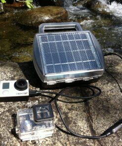 Solar Powered Battery Charger Charges 4 D, C, AA and AAA Batteries 3 A1LU8pMI YL