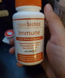 Hyperbiotics Pro Gut Integrity, Immune Probiotics | Vegan Time Release Capsules | Probiotics for Women and Men | Vitamin C, Echinacea, Zinc | Digestive & Gut Health | 60 Count 27 A1LYWeeIahL 1