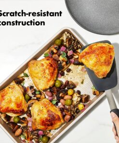 OXO Good Grips Non-Stick Pro Jelly Roll 10 x 15 Inch 10" x 15" Jelly Roll Pan 18 A1LcUmqv5tS