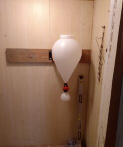 FASTFERMENT - FFT FastFerment Conical Fermenter 7.9 Gallon HomeBrew Kit BPA Free Food grade Primary Carboy Fermenter: Beer Brewing, Wine Fermentation or a Hard Cider brewing kit. Wall mount included 31 A1LvvFLnTL