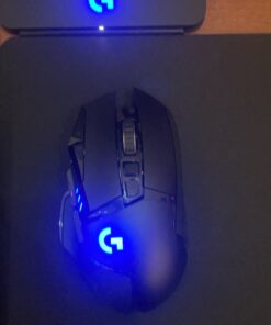 Logitech G Powerplay Wireless Charging System for G502 Lightspeed, G703, G903 Lightspeed and PRO Wireless Gaming Mice, Cloth or Hard Gaming Mouse Pad - Black 33 A1MMvy5SDyL