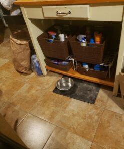 Whitmor Rattique Storage Tote Basket - Java 13W x 15D x 9.63H in. Brown 13W x 15D x 9.63H in. 15 A1MSj2cHyQL