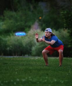 Nite Ize Flashflight LED Light Up Flying Disc Replaceable Batteries Blue 25 A1MeMrSaXL