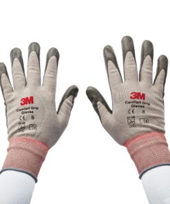 3M Electrical Markets Division unisex adult 3M COMFORT GRIP GLOVE CGL GU GENERAL USE SIZE L FOAMED NITRILE PALM PROVIDES EXCELLENT GRIP EVEN, Grey, Large Pack of 2 US 9 A1MeOMJps6L