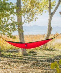 MalloMe Hammock - Camping Hammocks - Portable Hammock Kids Hammock Outdoor Hammock - Hamaca Double Hammock - 2 Person Hammock Tree Hammock - Hamock Travel Hammock - Backpacking Hammocks for Outside Black & Blue Large 25 A1MepoShtRL