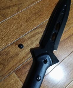 REAPR 11003 Survival Spear, Stainless Steel Hunting Spear, Tactical Throwing Spear, Nylon-Fiberglass Tactical Spear Handle, Decisive Hunting Gear 38 A1Mk5mqV27L