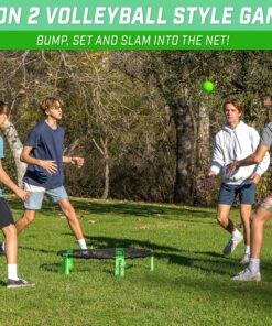 Alternative view of GoSports Slammo Game Set (Includes 3 Balls, Carrying Case and Rules) - Outdoor Lawn, Beach & Tailgating Roundnet Game for Kids, Teens & Adults
