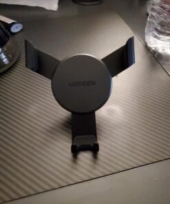 UGREEN Car Vent Phone Mount Air Vent Clip Cell Phone Holder Gravity Auto Lock Compatible with iPhone 15 14 Pro Max 14 Plus, iPhone 13 12 11 Pro Max XR XS 8 7 Plus, Samsung Galaxy S22 Smartphone Black 24 A1MnA1cHJOL