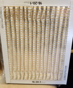 Filtrete 16x20x1 Air Filter, MPR 300, MERV 5, Clean Living Basic Dust 3-Month Pleated 1-Inch Air Filters, 6 Filters 26 A1My3IFV2sL