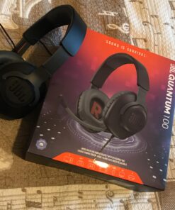 JBL Quantum 100 - Wired Over-Ear Gaming Headphones - Black, Large 43 A1NC0CioNoL