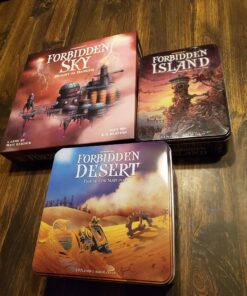 Gamewright Forbidden Desert – The Cooperative Strategy Survival Desert Board Game Multi-colored, 5" 30 A1NugY8FyTL