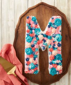 Wilton Letters and Numbers Adjustable Non-Stick Cake Pan Set, 10-Piece Set, Steel Celebrations Set 41 A1NvMvDR8YL