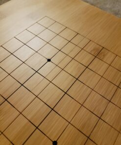 Brybelly Go Set All Natural Bamboo Wood Go Board | Bowls and 361 Bakelite Stones | 2-Player - Classic Chinese Strategy Board Game | Measures 19 x 19in Top Side or 13 x 13in Under Side Beginner's Board 1 49 A1ODu3wN85L 1