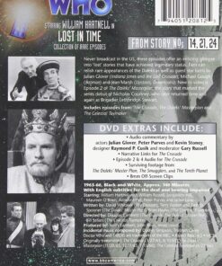 Doctor Who - Lost in Time Collection of Rare Episodes - The William Hartnell Years and the Patrick Troughton Years DVD November 2, 2004 9 A1OXiWG 3LL