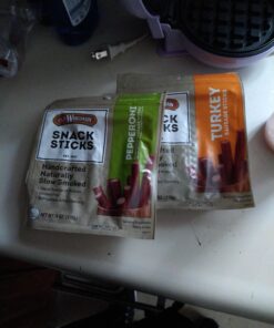 Old Wisconsin Turkey Sausage Snack Sticks, Naturally Smoked, Ready to Eat, High Protein, Low Carb, Keto, Gluten Free, 6 Ounce Resealable Package 36 A1OnZTd2iSL