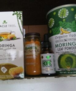 Organic Veda Moringa Powder – 100% Pure and Organic USDA Certified Moringa Leaf Powder for Overall Health – Non-GMO Whole Green Super Food Nutrition to Boost Immunity, 1lb (Pack of 1) 36 A1PSG47sJ5L