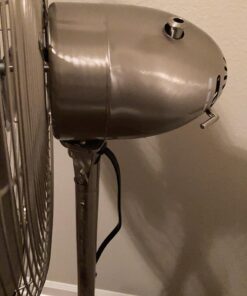 Hunter 90438 16” RETRO Stand Fan with Brushed Nickel Finish 28 A1PstTvkKOL