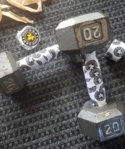 Goat Tape Scary Sticky Premium Athletic Tape | Weightlifting Tape | Thumb Tape for Hook Grip – Sticks with You Through The Toughest Fitness Workouts and Lifts White & Black | Single Pack Pack of 1 21 A1QIN7Ve L 5