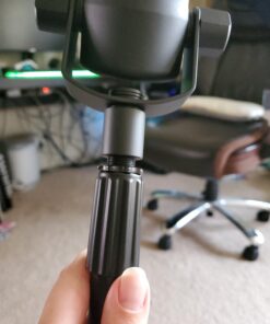 OnStage DS7200B Adjustable Desktop Microphone Stand, Black 40 A1Qe3hgUvfL